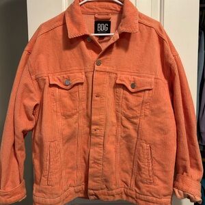 BDG Orange Corduroy Jacket